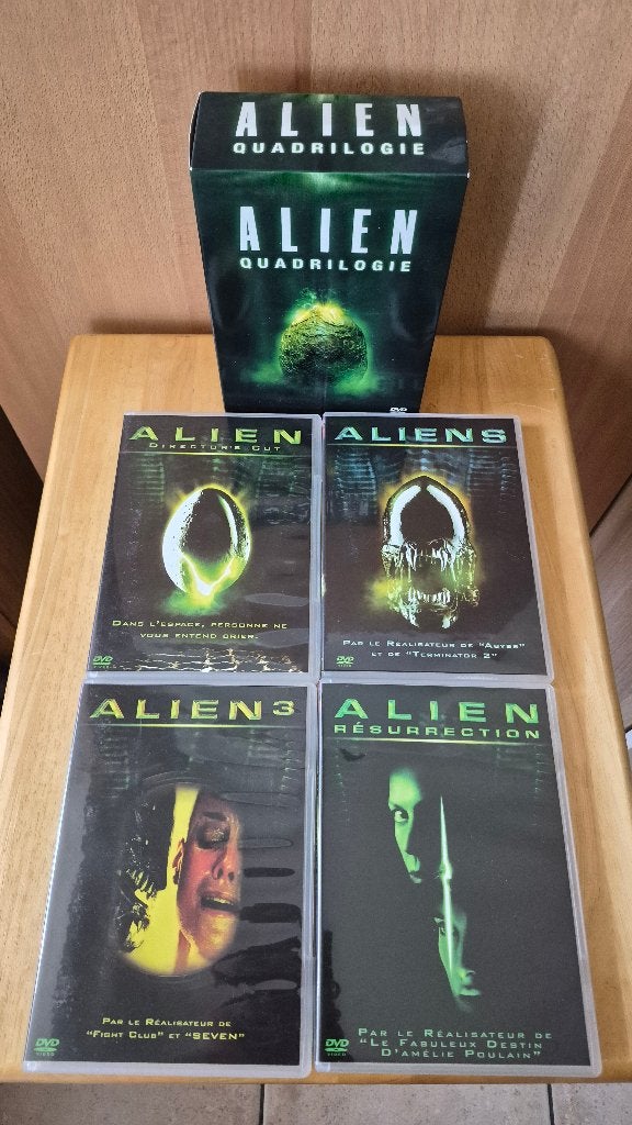 Coffret DVD Alien Quadrilogie, Science-Fiction, Anglais, Anglais, À partir de 16 ans