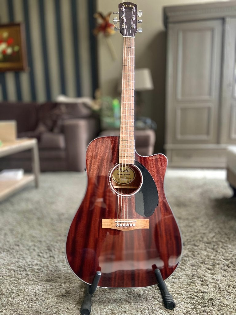 Fender acoustische gitaar  CD60 SCE, Muziek en Instrumenten, Ophalen, Zo goed als nieuw, Western- of Steelstringgitaar