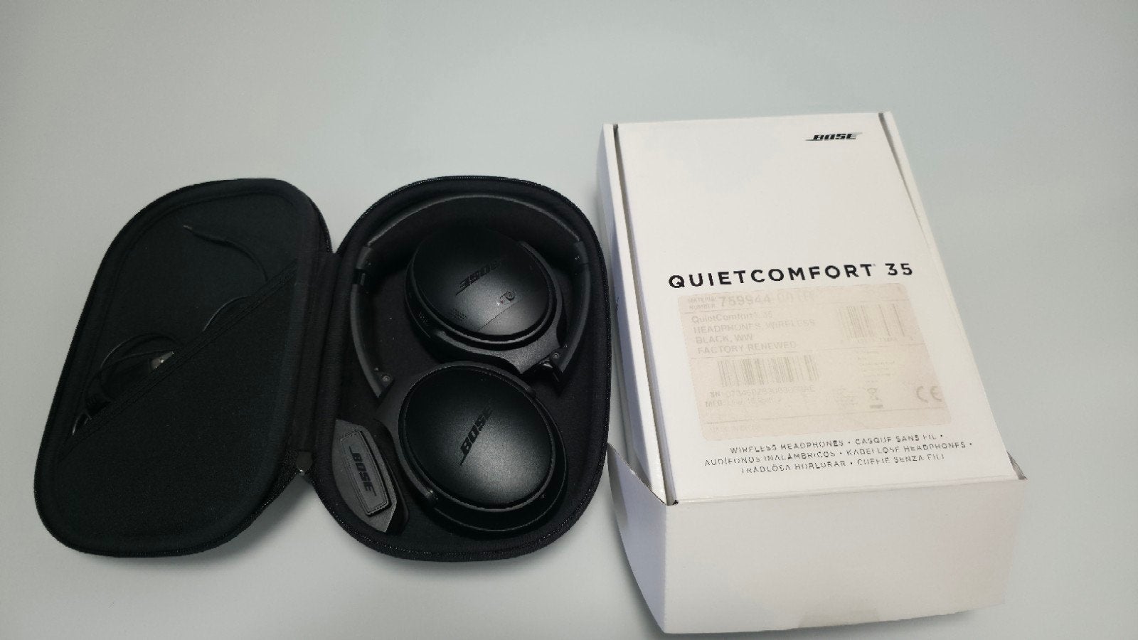 Bose quietcomfort 35 hoofdtelefoon, Audio, Tv en Foto, Hoofdtelefoons, Ophalen, Zwart, Bose