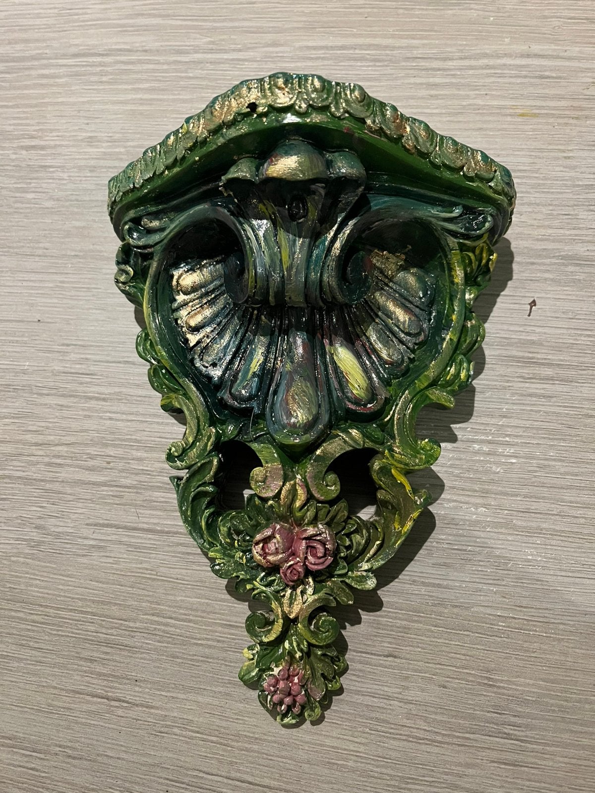 Wandconsole handgeschilderd, Ophalen