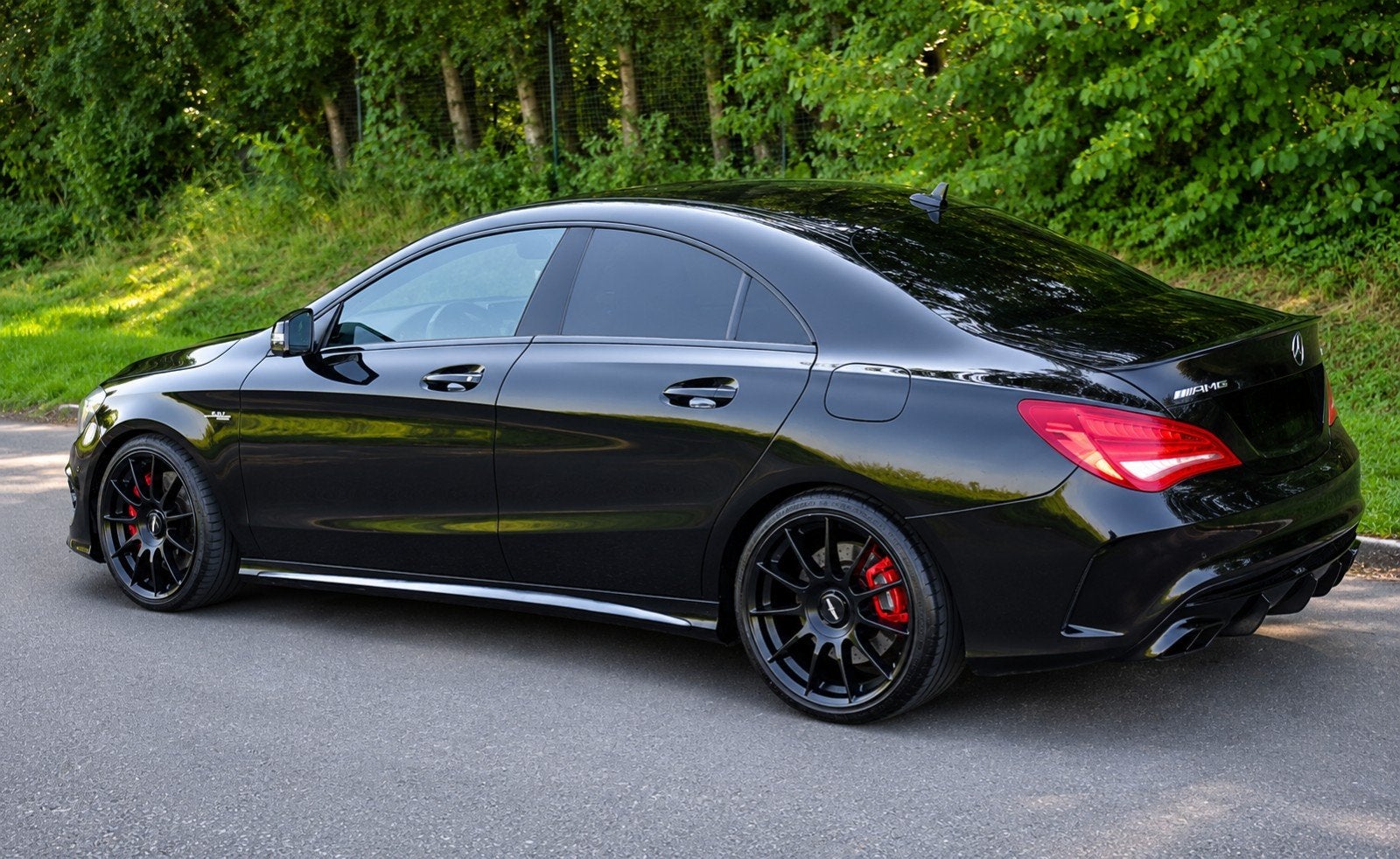 Mercedes-Benz CLA45 AMG, Auto's, Mercedes-Benz, Particulier, CLA, Benzine, Berline, 5 deurs, Automaat, Zwart, Ophalen
