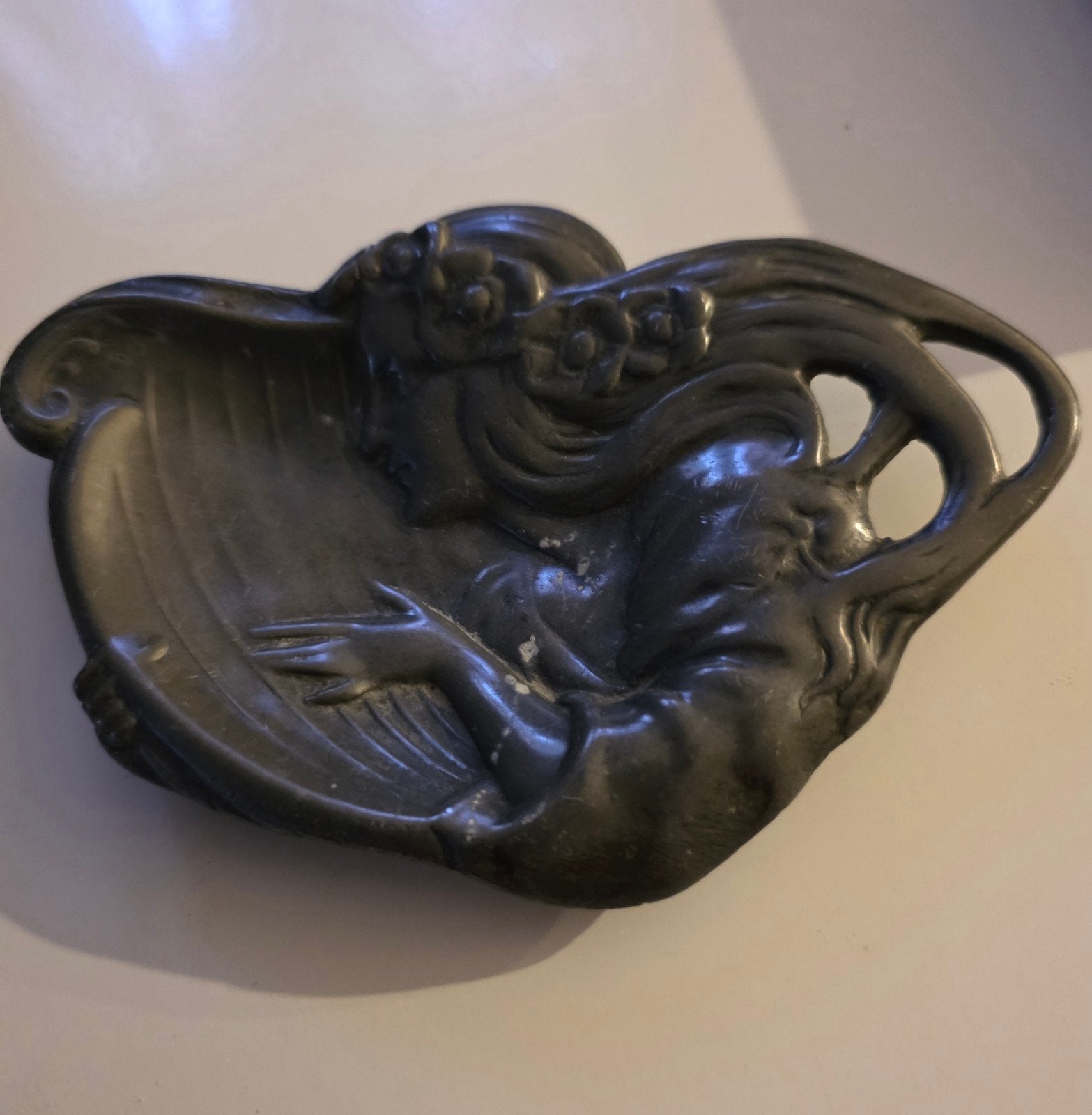 Art nouveau vide poche vintage collection, Enlèvement