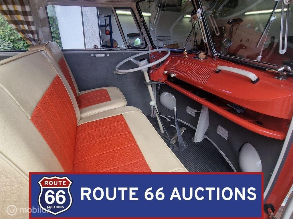Volkswagen T1 Westfalia | 1964 | Route 66 Auctions, Autos, Achat, Entreprise, Autre carrosserie, Essence
