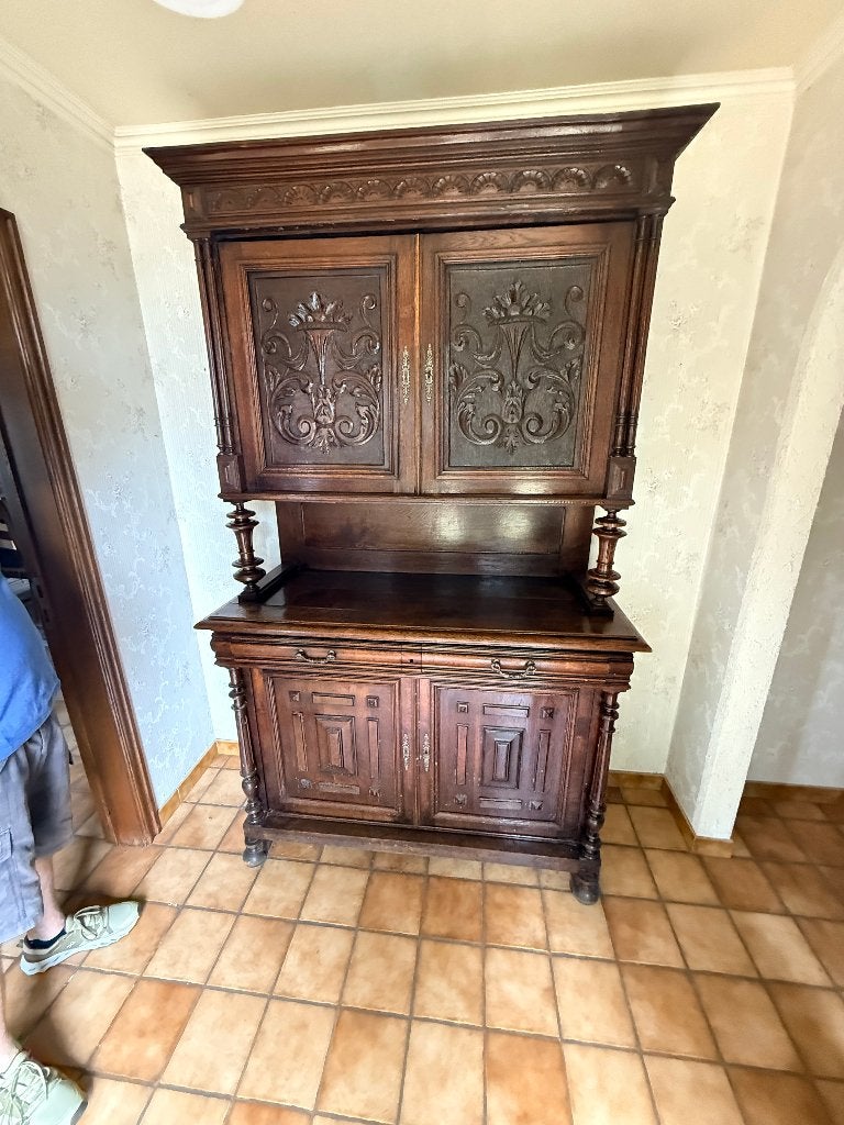 antieke kast, Ophalen
