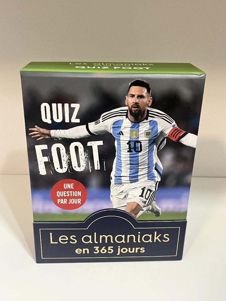 calendrier Quiz Foot, Diversen, Kalenders, Ophalen, Dagkalender, Nieuw