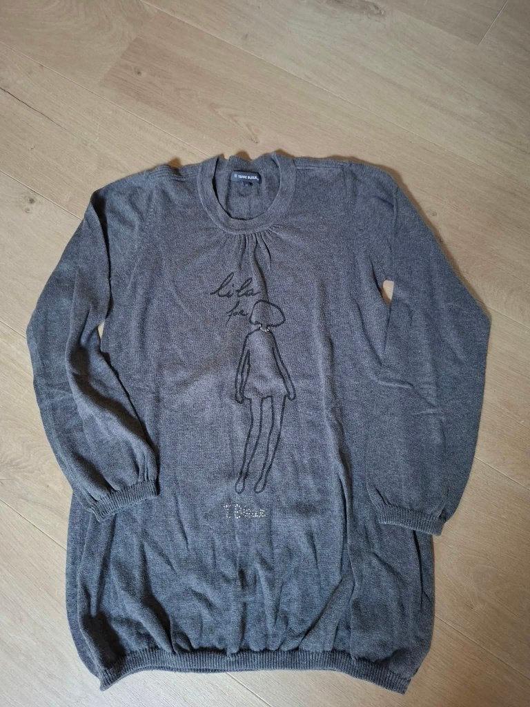 Terre Bleue : Pull gris pour femmes (taille M), Taille 38/40 (M), Gris, Enlèvement ou Envoi, Terre Bleue