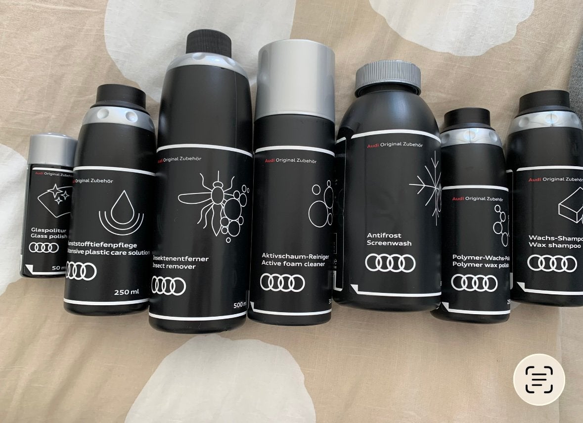 Kit d’entretien et nettoyage voiture Audi original, Enlèvement ou Envoi