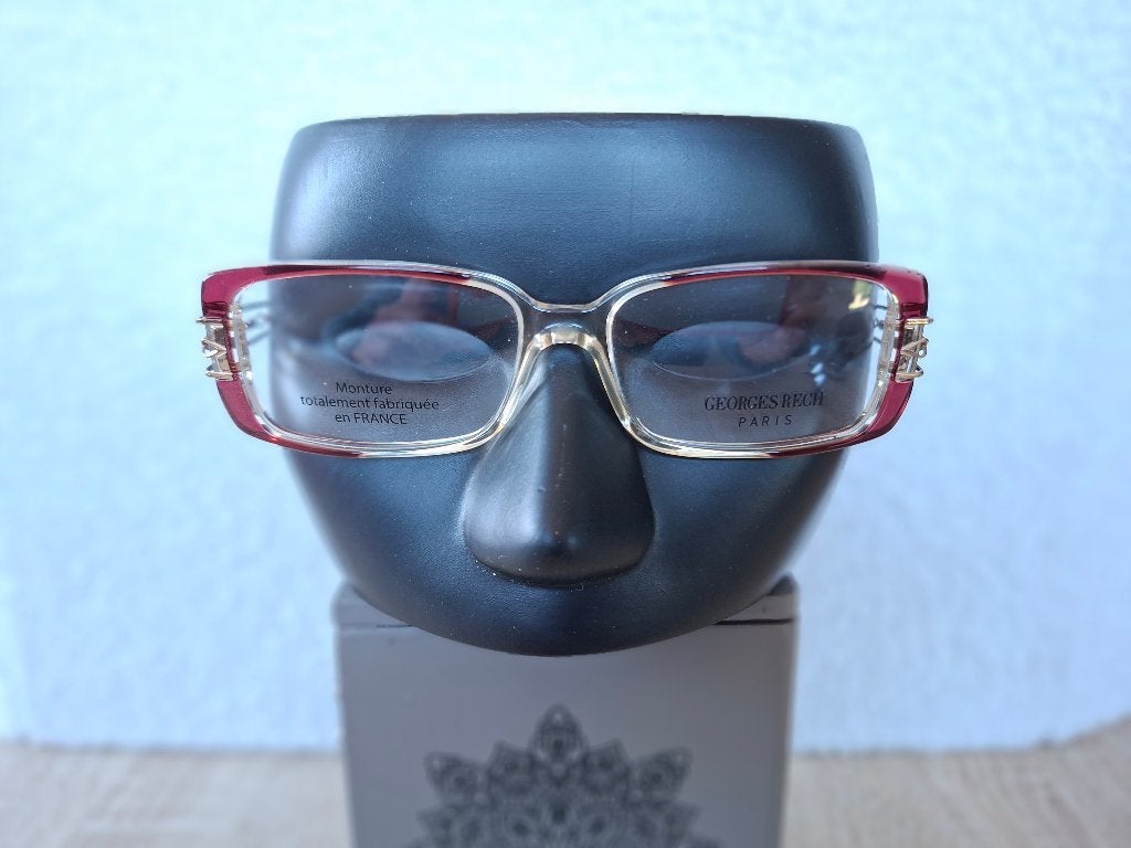Lunettes Vintage GEORGES RECH Monture Femme Neuve 52■15-135, Enlèvement ou Envoi, Neuf, Lunettes, Autres marques