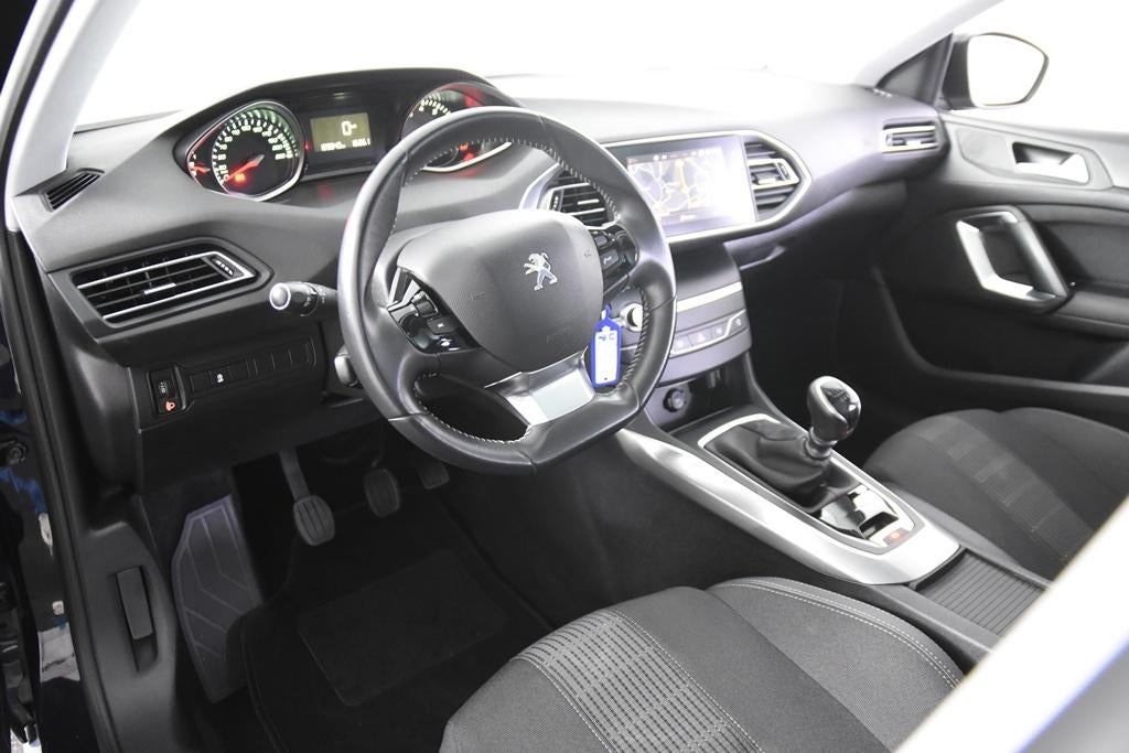 Peugeot 308 SW Allure 130 *1ste Eigenaar*Leer*Navigatie*, Auto's, Peugeot, Voorwielaandrijving, 1280 kg, 1199 cc, Blauw