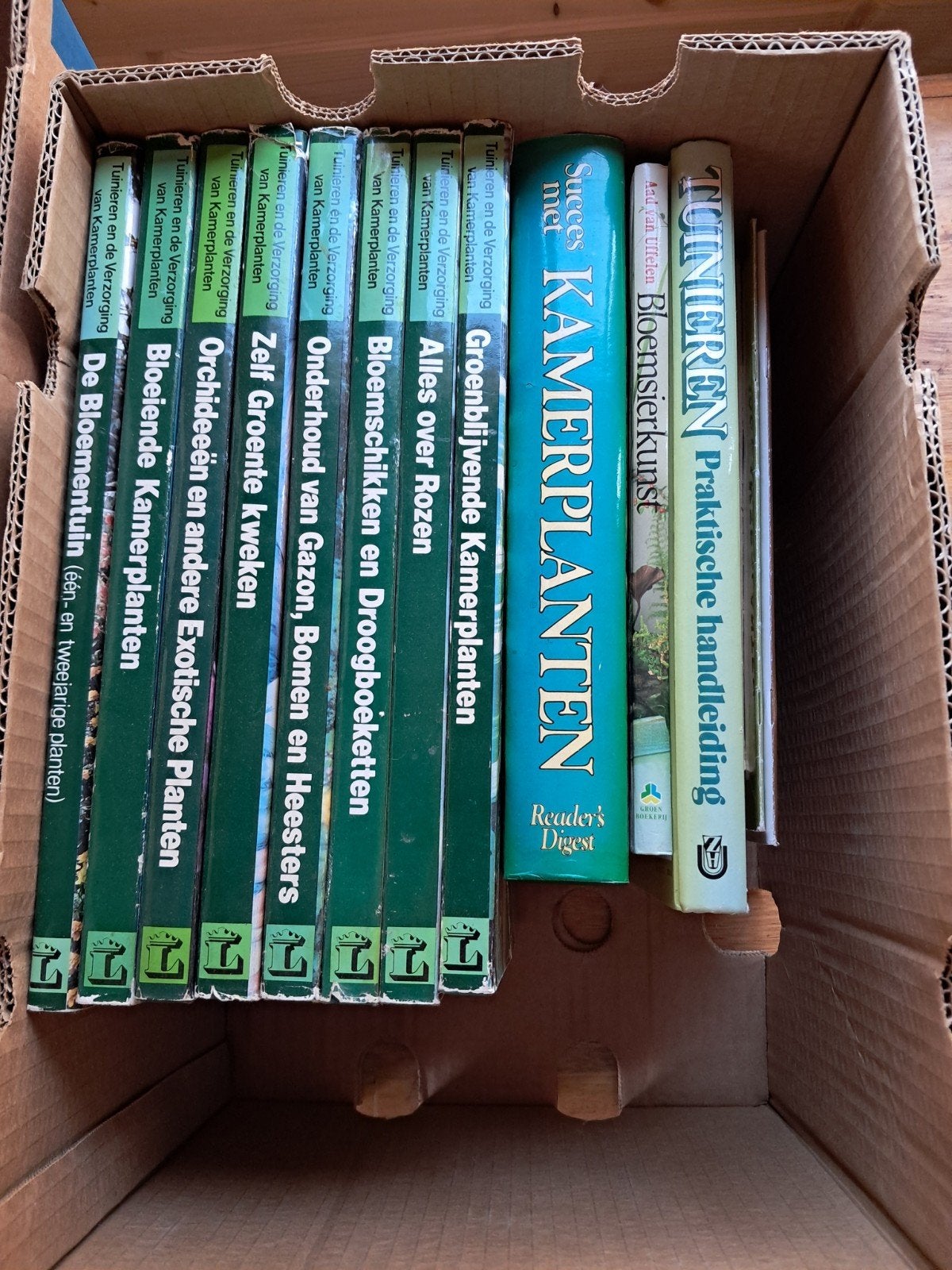 boeken over planten, Ophalen
