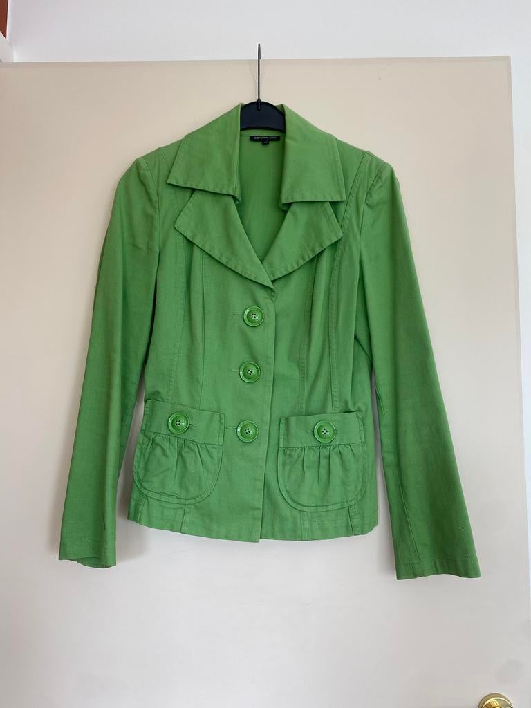 Blazer vert Caroline Biss taille 36, Enlèvement ou Envoi, Taille 36 (S), Comme neuf, Vert