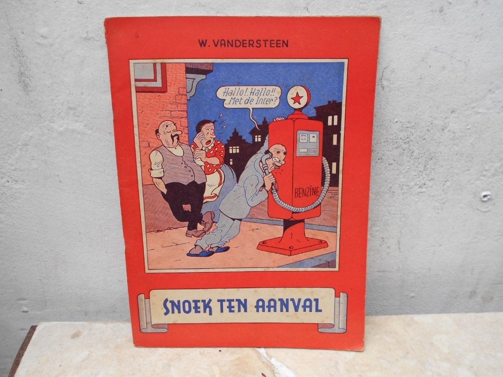 SNOEK TEN AANVAL   oude druk, Boeken, Stripverhalen, Ophalen of Verzenden