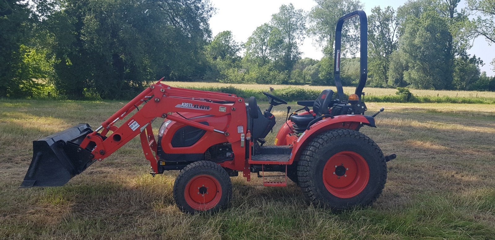 Kioti CK4030 HST, Enlèvement