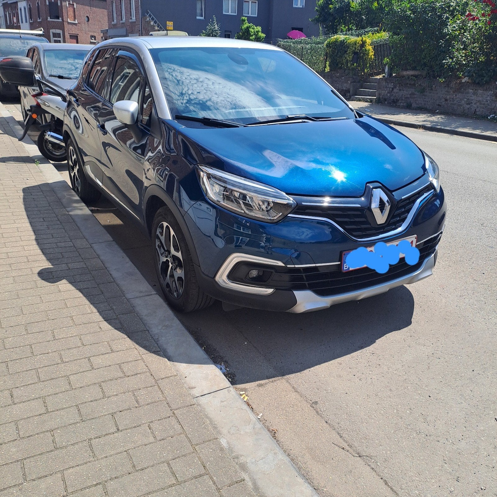 Renault captur 2018 900cc 58000km, Auto's, Voorwielaandrijving, Stof, Blauw, Handgeschakeld