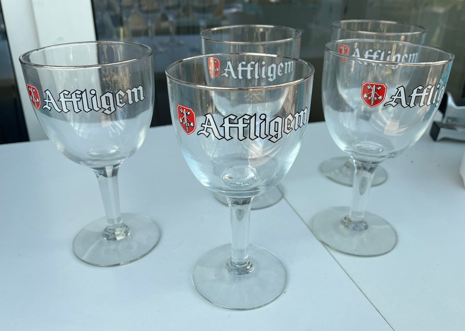 Affligem glazen (5), Verzamelen, Biermerken, Ophalen, Nieuw