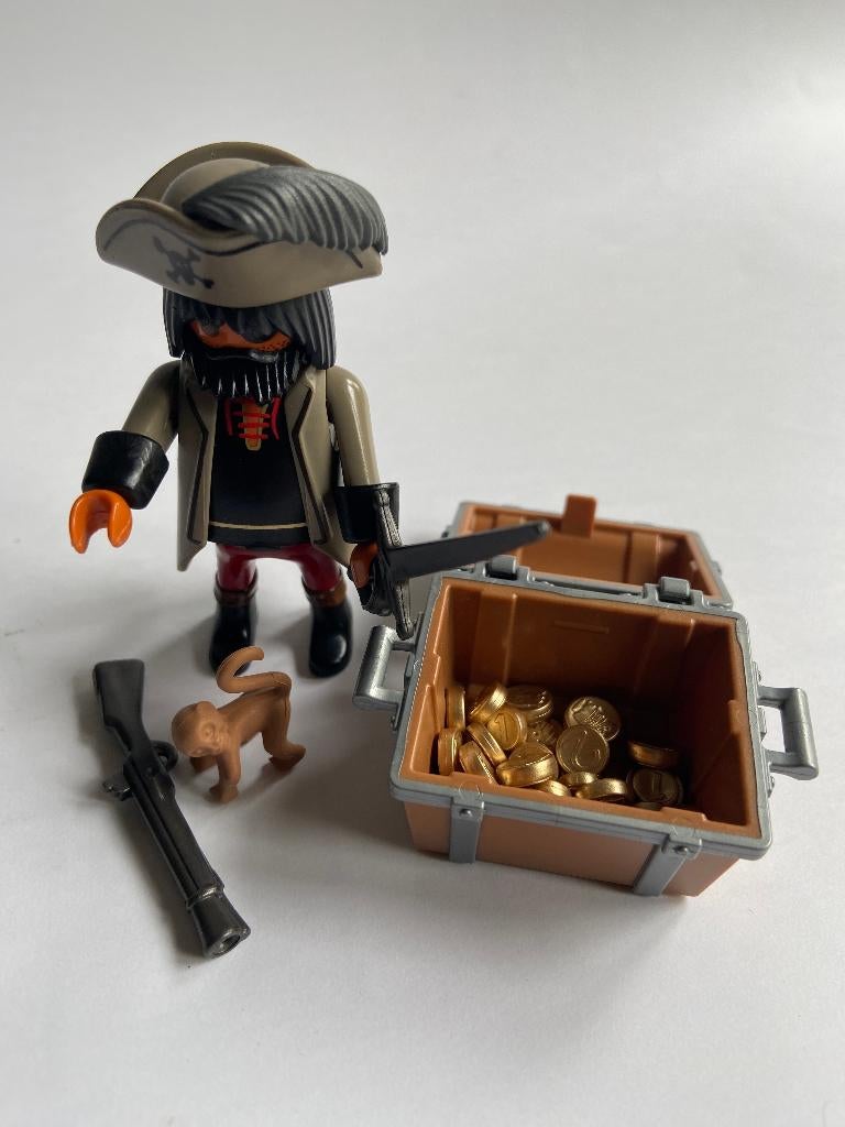 Playmobil 4767 : Pirate avec coffre au trésor., Enlèvement ou Envoi, Comme neuf, Ensemble complet