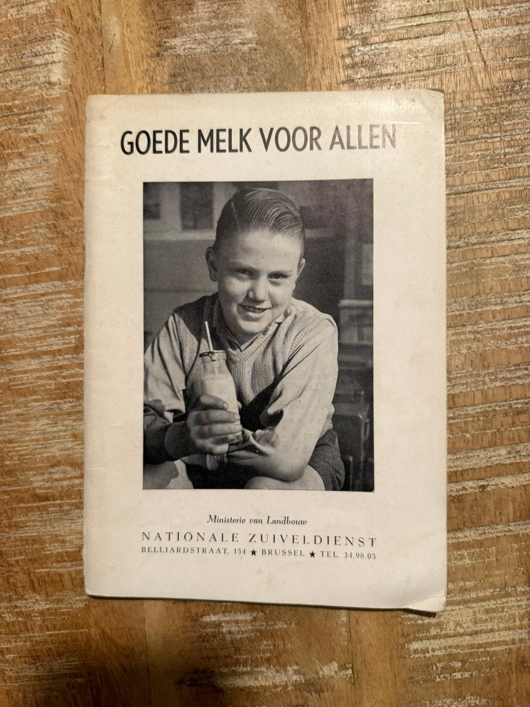 Goede melk voor allen, Ministerie van Landbouw, Livres, Enlèvement ou Envoi, Utilisé, Autres types