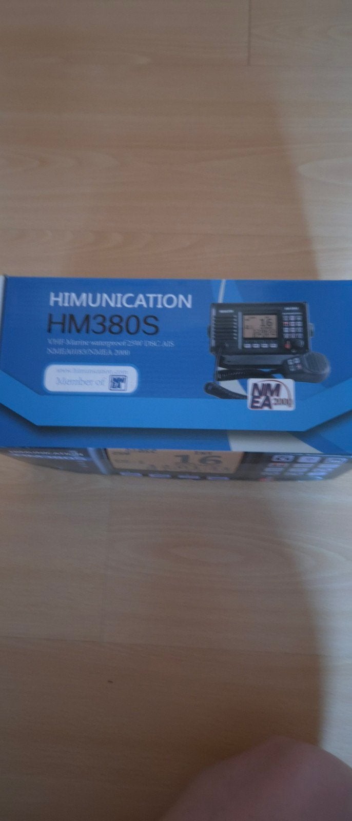 Himunication HM380S Marifoon IP67 met ATIS GPS DSC AIS, Télécoms, Talkies-walkies & Walkies-talkies, Enlèvement