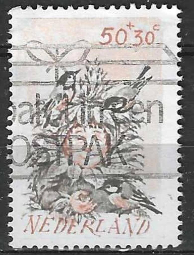 Pays-Bas 1982 - Yvert 1193 - Enfant et animal (ST), Timbres & Monnaies, Timbres | Pays-Bas, Affranchi, Envoi