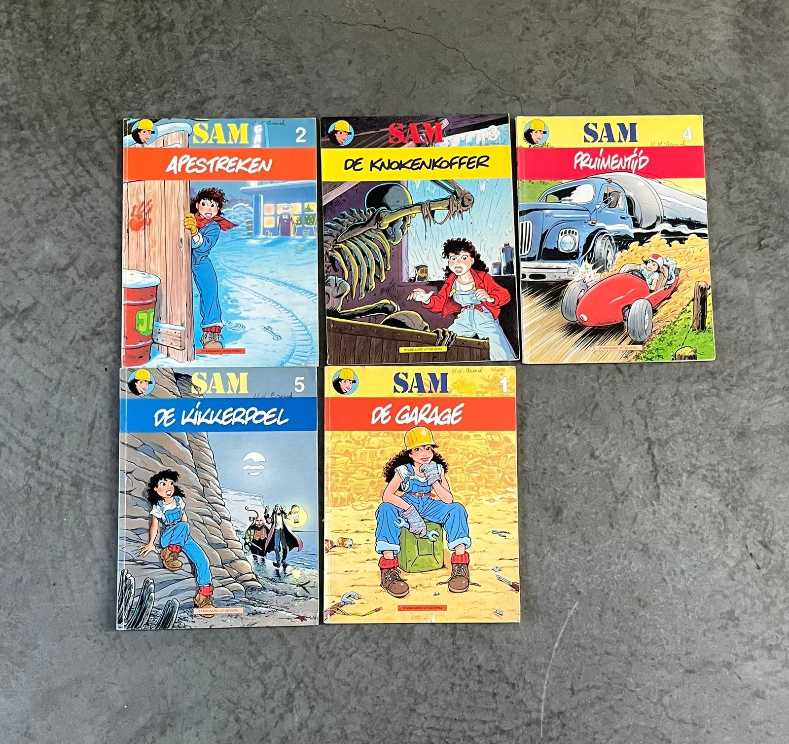 Sam, Boeken, Stripverhalen, Eén stripboek, Verzenden, Gelezen