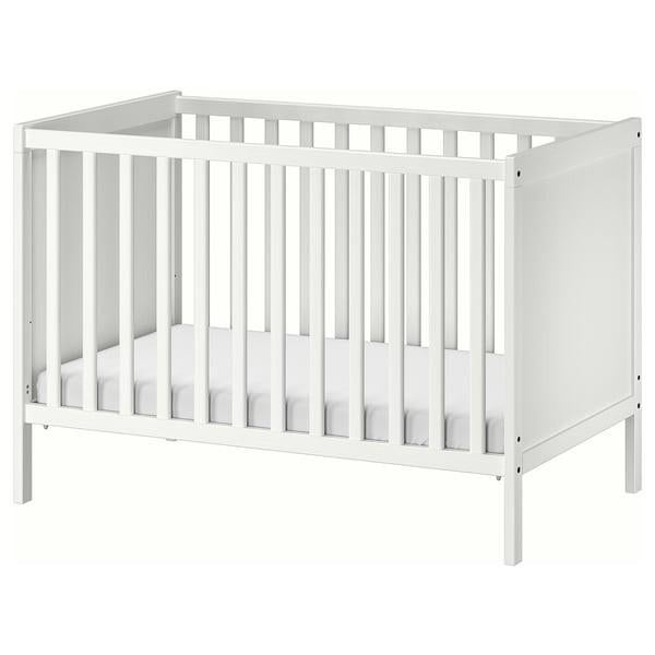 Witte bedje + matras, Ophalen