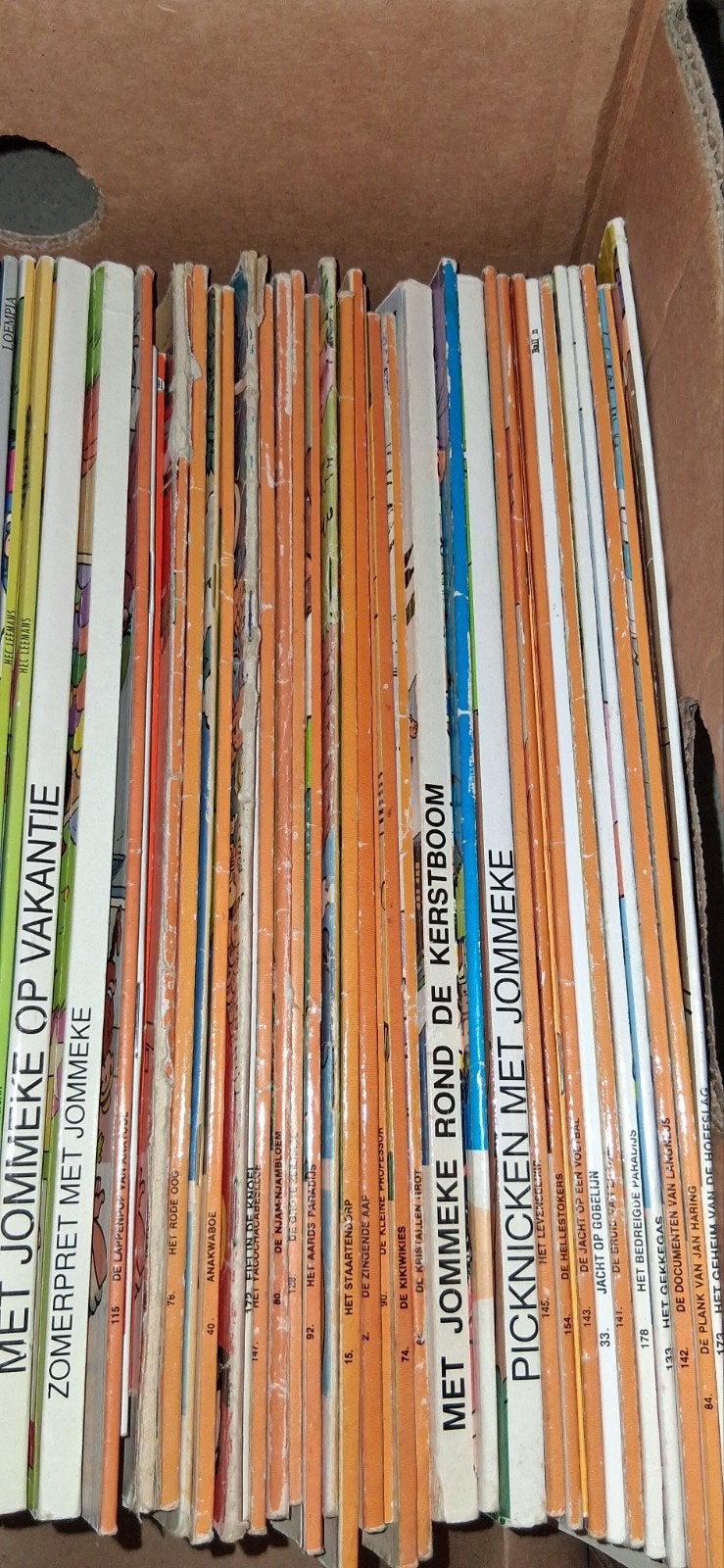 90 livres de jommeke + livres pour enfants 70€, Livres, Plusieurs BD, Enlèvement, Utilisé, Jef Nys.