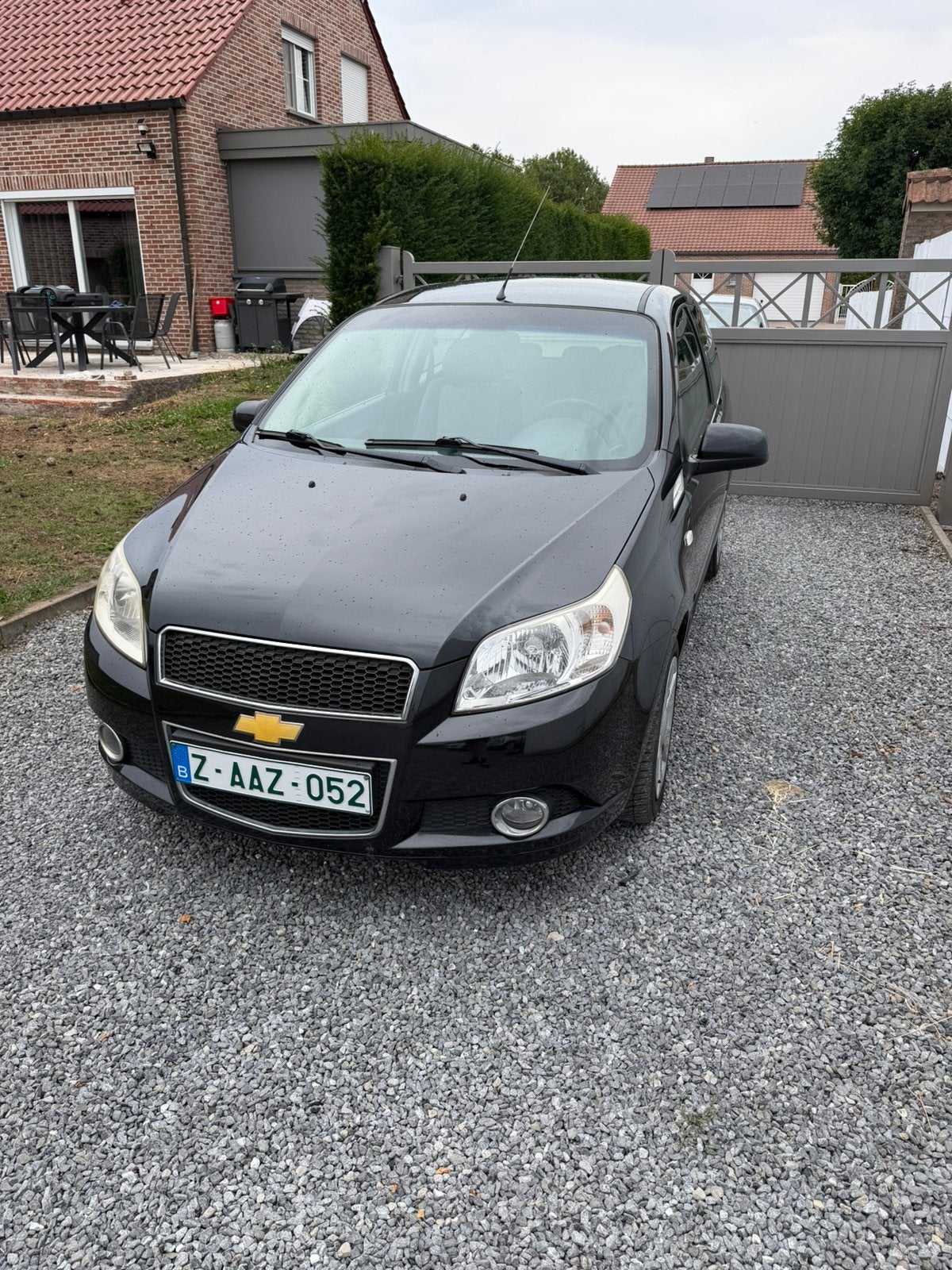 Chevrolet Aveo 1.2 Benzine - ideale stadswagen, Auto's, Voorwielaandrijving, Stof, Zwart, Bedrijf