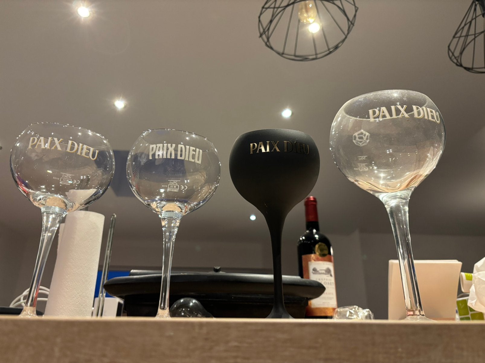 Verres Paix dieu, Ophalen
