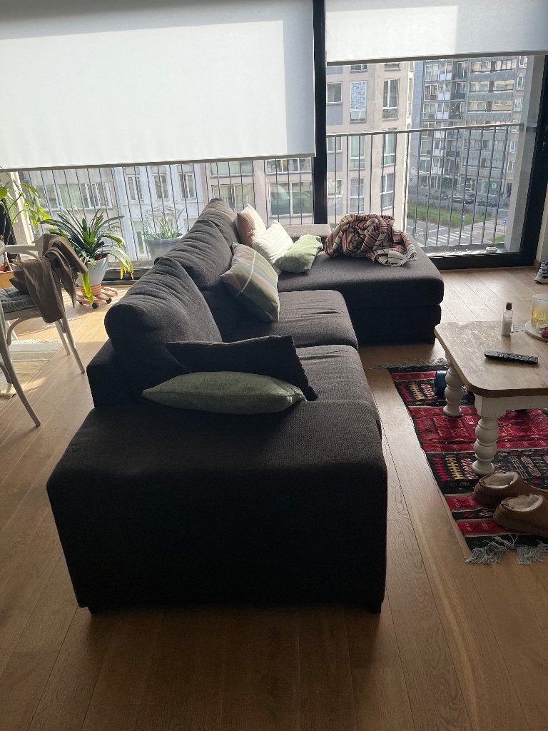 Chaise avec chaise longue disponible à petit prix, 75 à 100 cm, 300 cm ou plus, Quatre personnes ou plus, Moderne zetel, past in ieders interieur