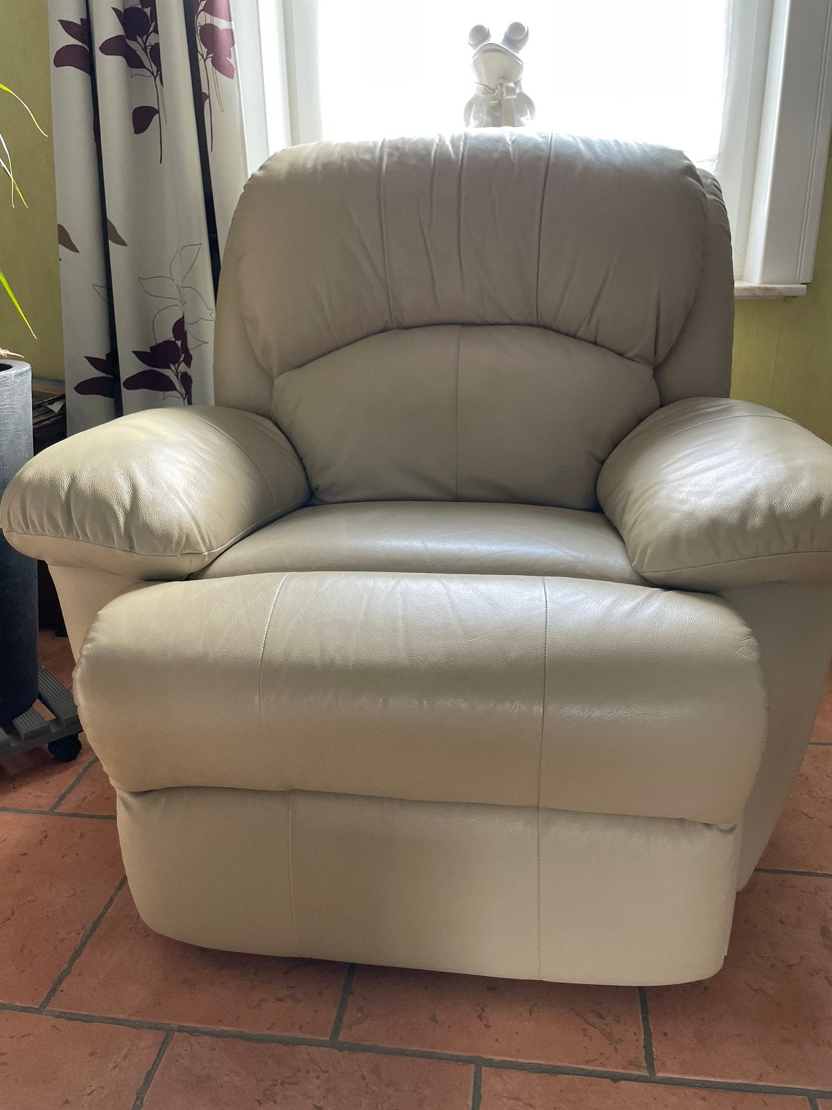 Relax en cuir, Maison & Meubles, Moins de 75 cm, Moins de 150 cm, Une personne, Enlèvement