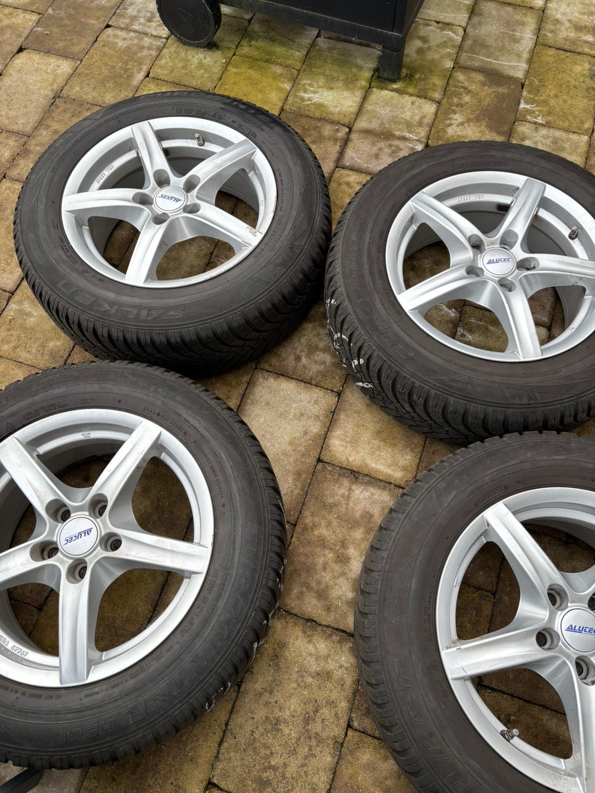 Lot de 4 pneus hiver avec jantes, Enlèvement, Pneus hiver, Pneu(s)