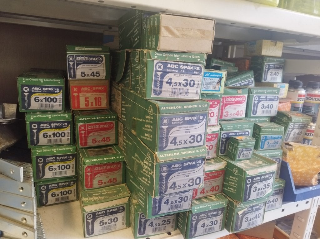 Vis à bois SPAX - vis à bois - 200 boîtes - NOUVEAU !, Bricolage & Construction, Quincaillerie & Fixations, Vis, Geen idee, Info@timshop.be