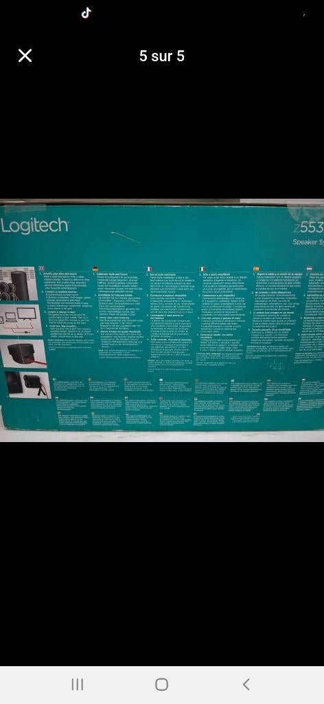 Logitech Z553 Speaker System – NEUF SOUS BLISTER SCELLÉ, Computers en Software, Pc speakers, Nieuw, Ophalen