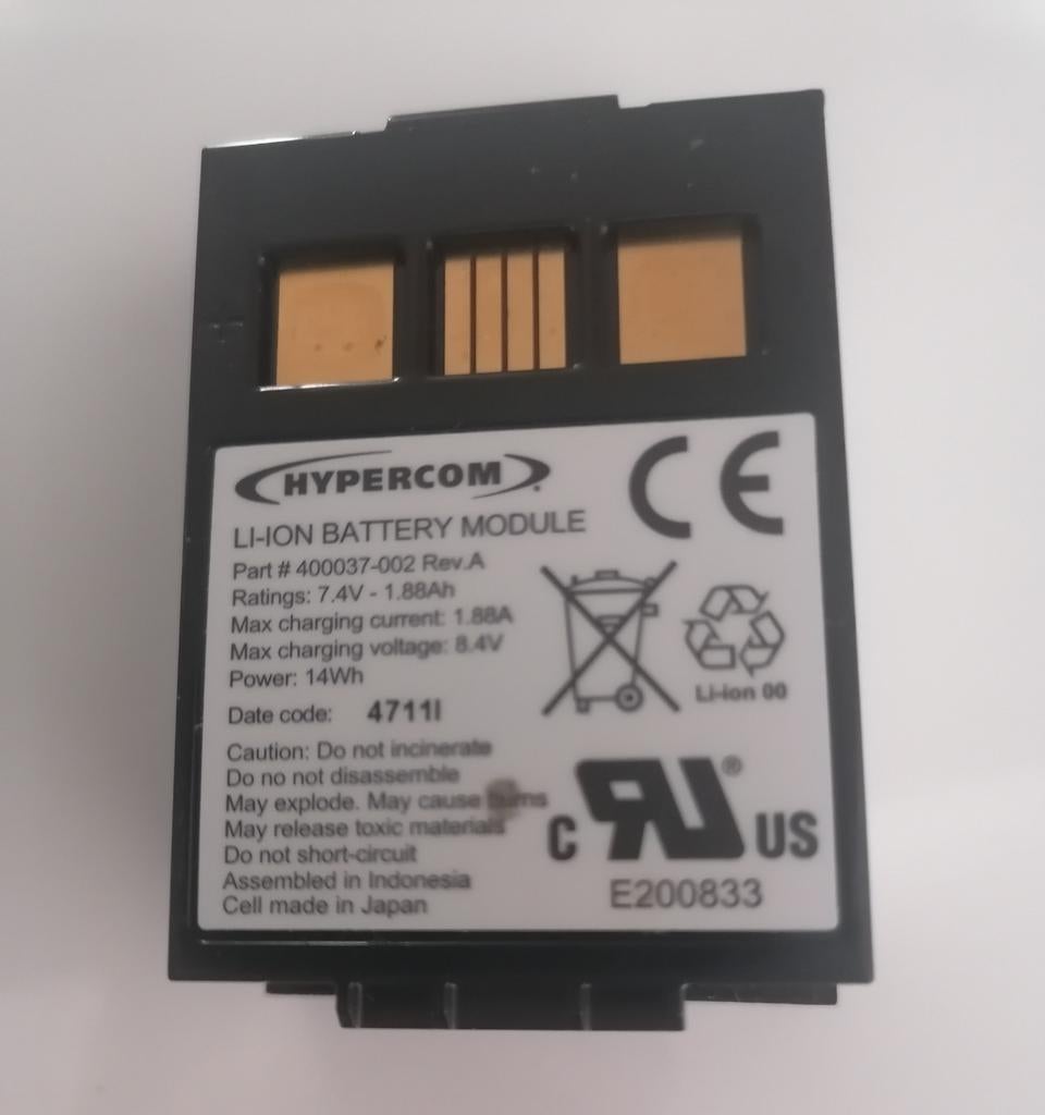 Batterie Li-ion pour terminaux de paiement Hypercom. , Verzenden
