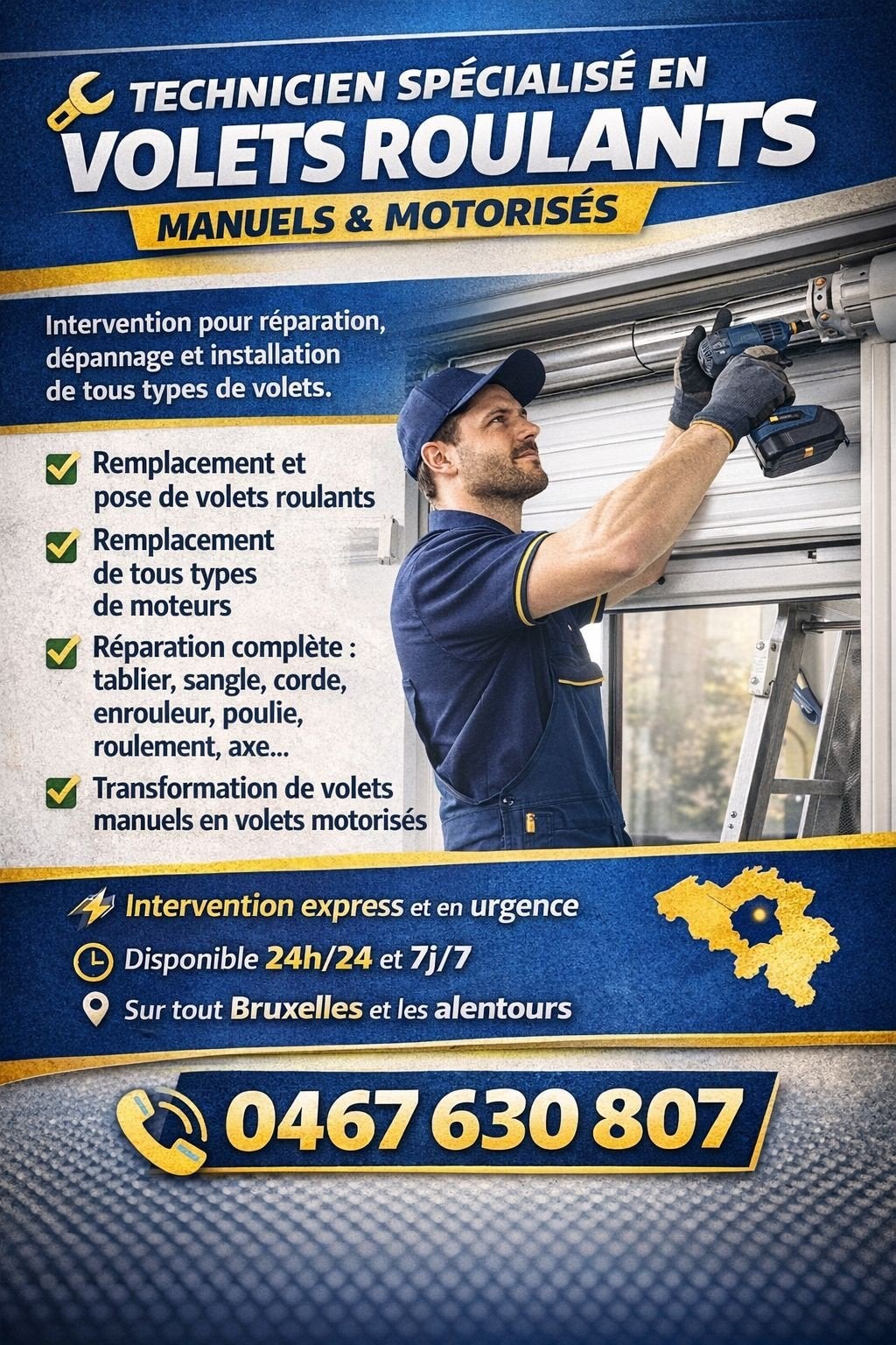 depanage volet placement volet et chassie, CD & DVD, Enlèvement ou Envoi
