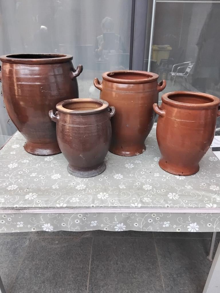 Oude bloempotten=kan per stuk, Tuin en Terras, Ophalen