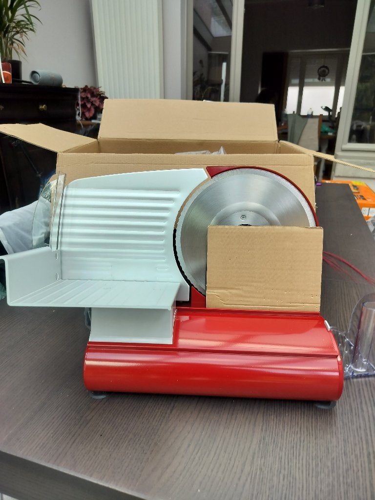 Trancheuse, Trancheuse, Enlèvement, Neuf, Rouge