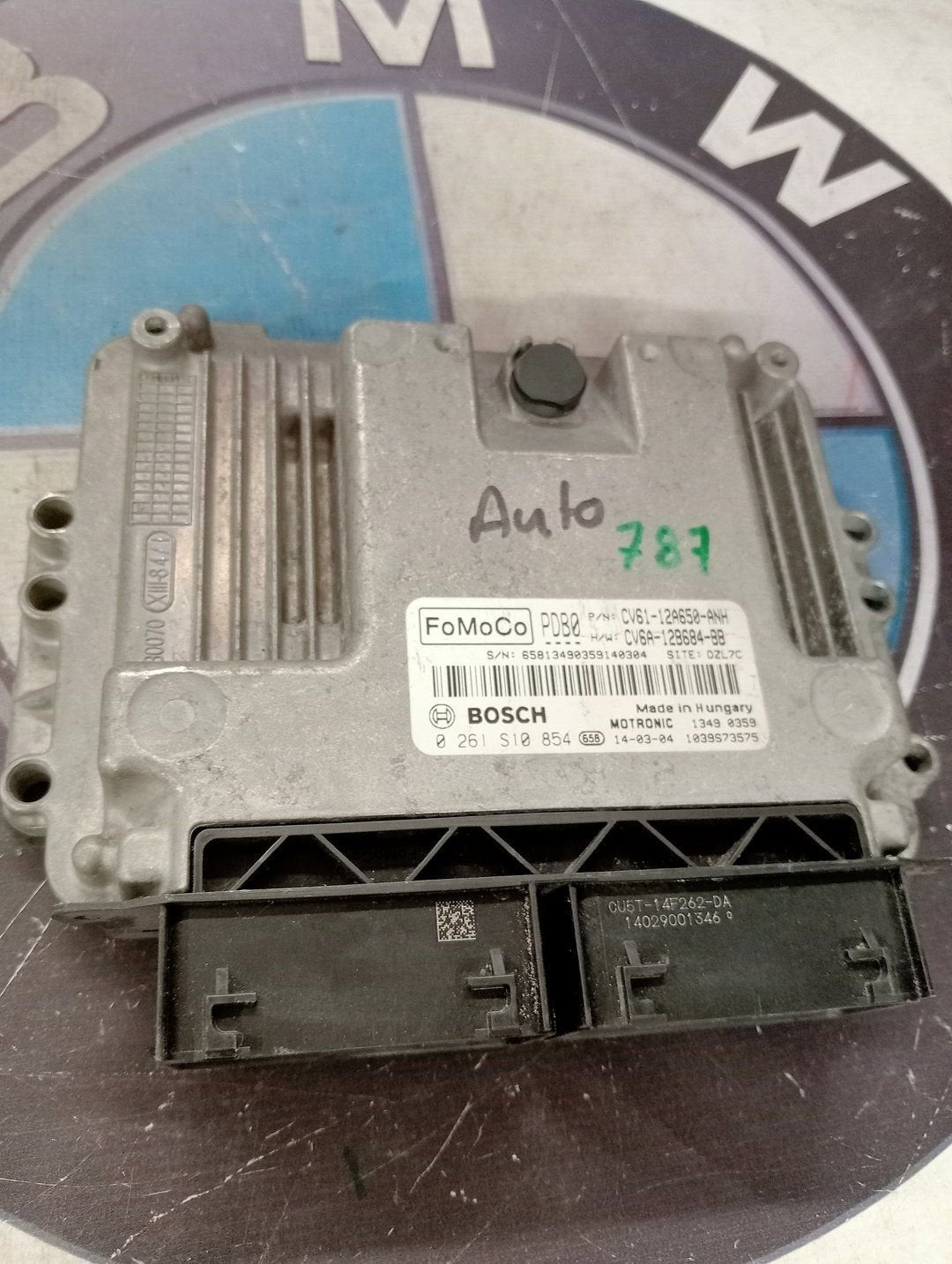 FORD FOCUS ECU ENGINE CONTROL UNIT 0261S10854, -, -, -, Enlèvement ou Envoi