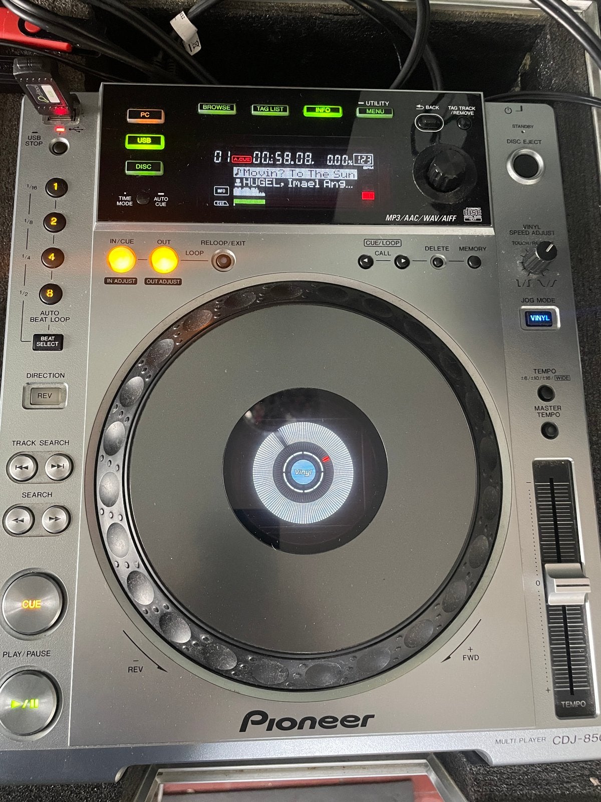 CDJ-850 + DJM-800 + FLIGHT CASES, Musique & Instruments, Enlèvement, Comme neuf, DJ-Set, Pioneer