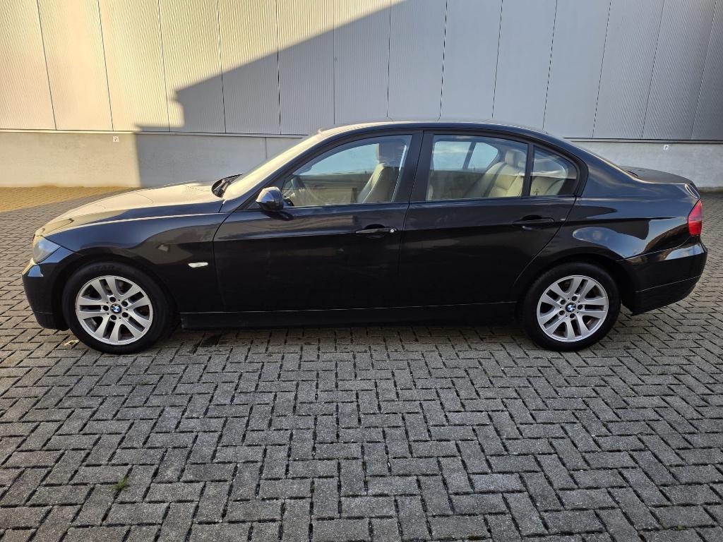 BMW 320d sedan, met Keuring, Car-Pass, Auto's, 4 cilinders, Regensensor, Zwart, Bedrijf