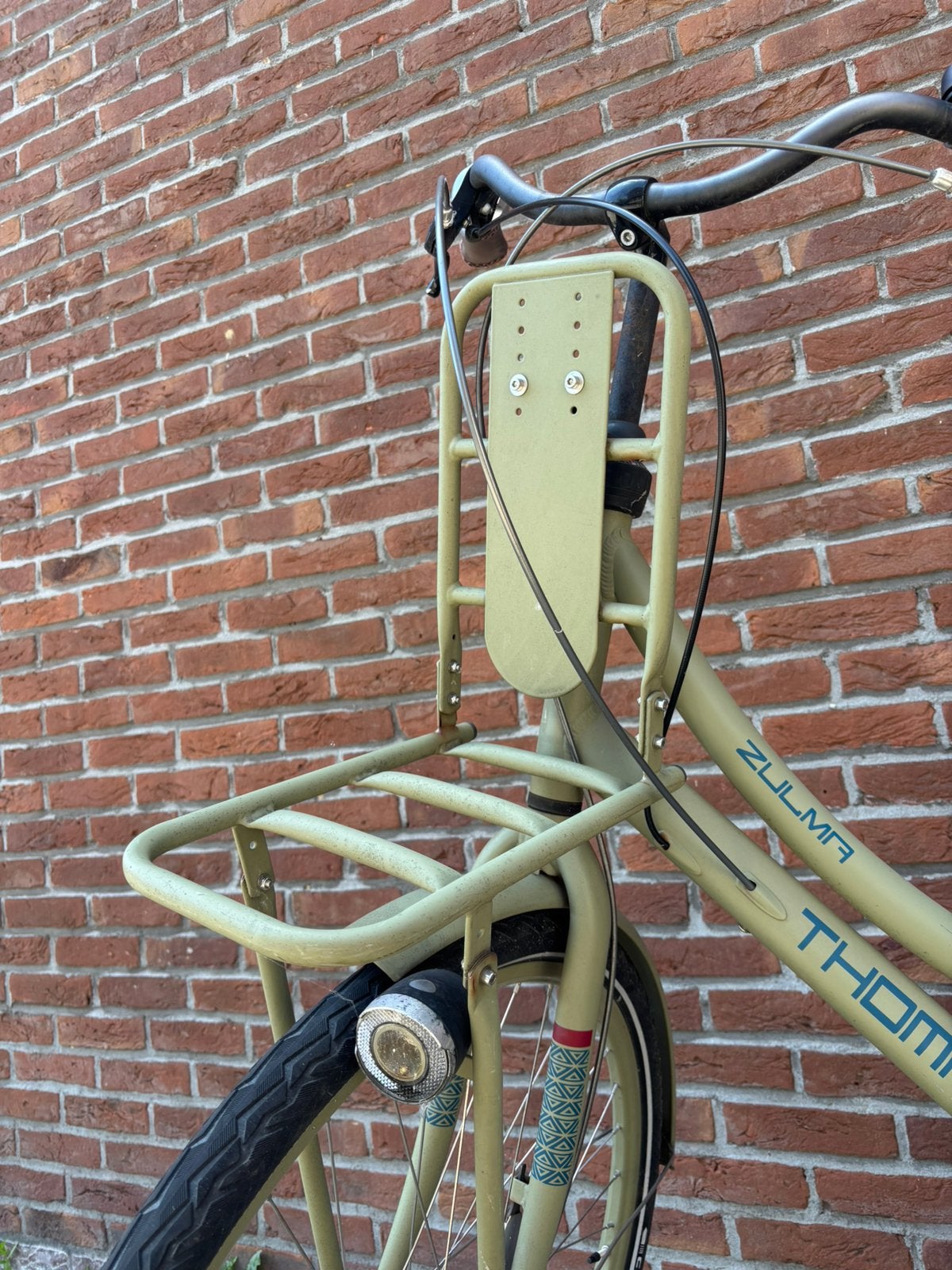 Damesfiets Thompson Zulma groen (niet elektrisch), Fietsen en Brommers, Ophalen