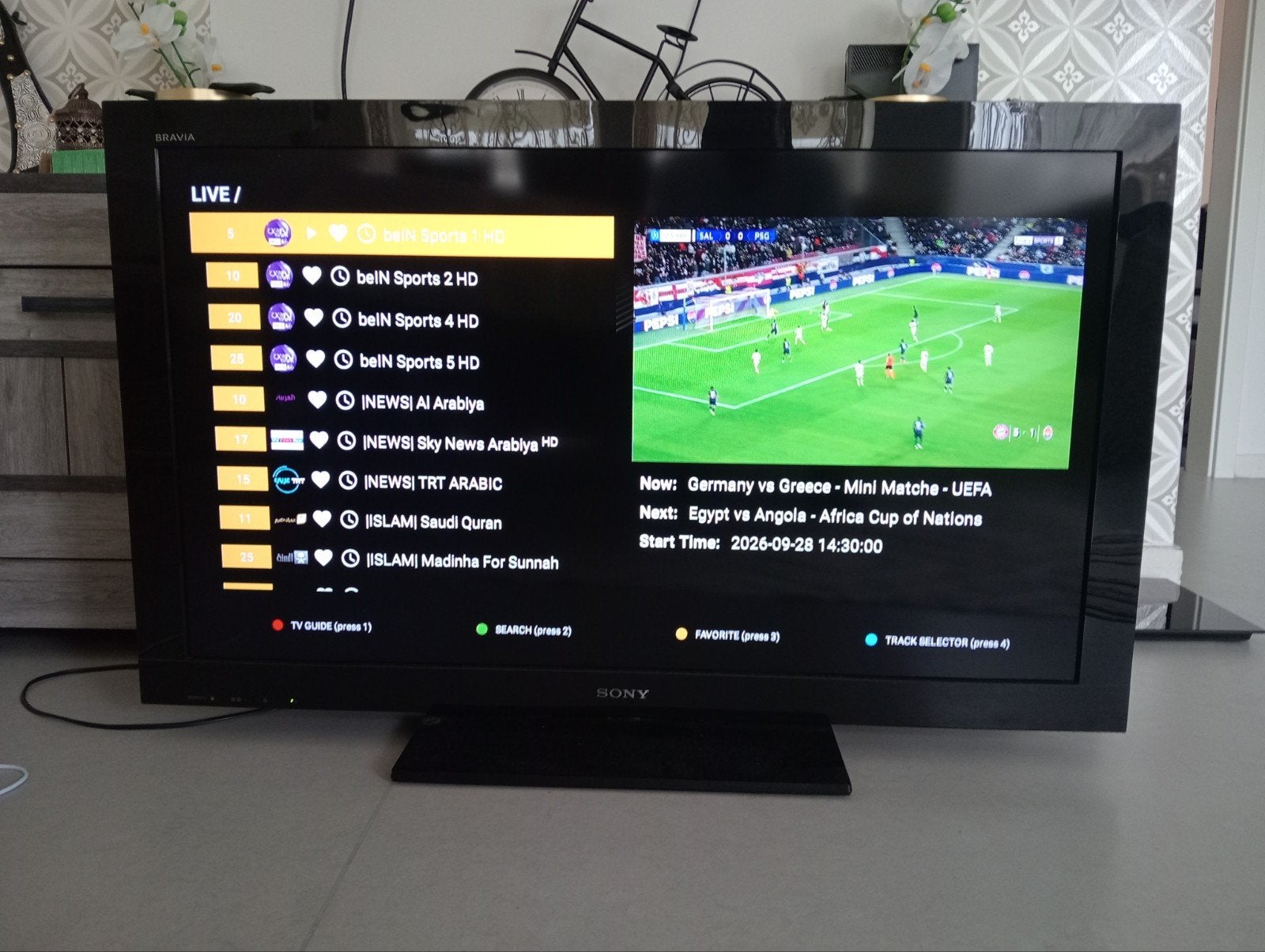 télé Sony, Audio, Tv en Foto, Ophalen, LCD, 80 tot 100 cm, Zo goed als nieuw