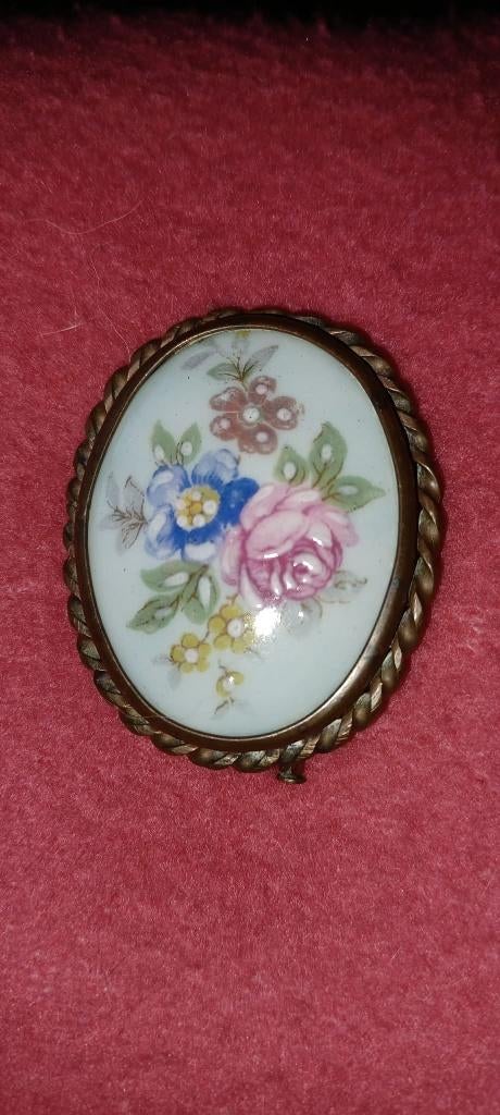 camée, Enlèvement ou Envoi, Autres matériaux, Broche