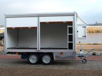 Aanhangwagen Griffioen G2700 met moover, Ophalen, Gebruikt