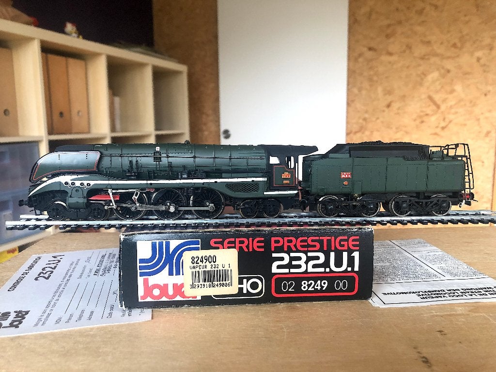 JOUEF 824900 SNCF LOCOMOTIVE VAPEUR 232U1 HO, Hobby & Loisirs créatifs, Analogique, Jouef, Locomotive, Envoi