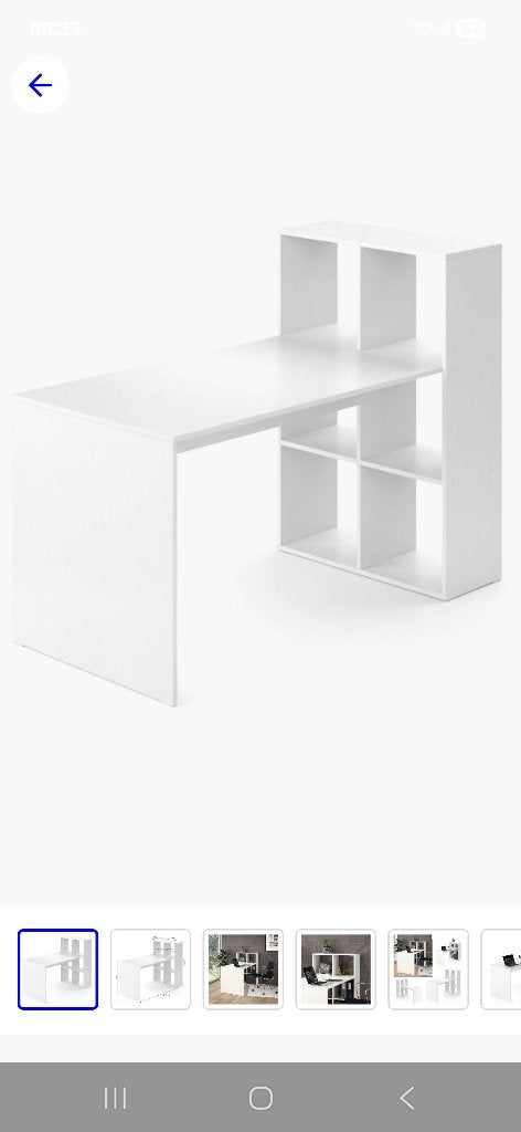 Bureaublad, Maison & Meubles, Bureaux, 72 cm, Autres types, 76 cm, Enlèvement