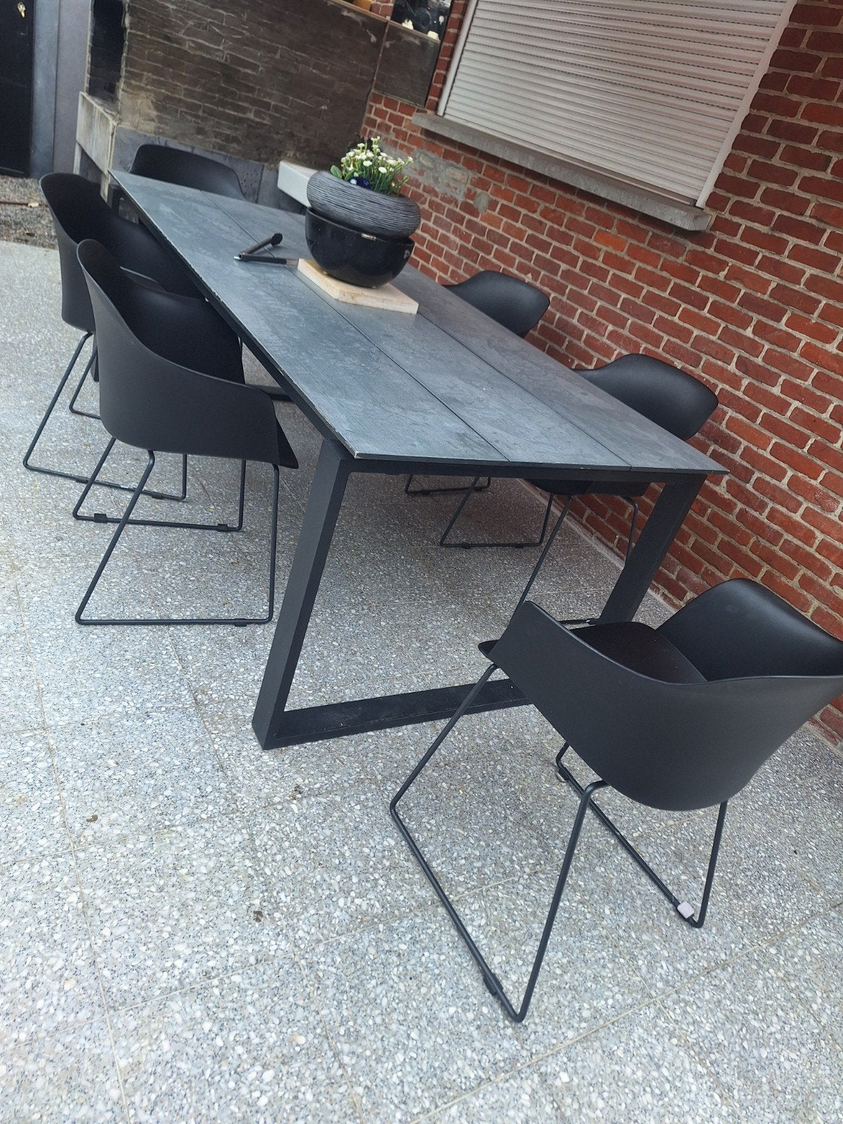 Tuintafel set met 6 stoellen!, Tuin en Terras, Ophalen of Verzenden