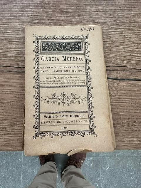 Garcia Moreno 1894 Desclée de Brouwer Pelissier, Ophalen of Verzenden, Gelezen, Christendom | Katholiek
