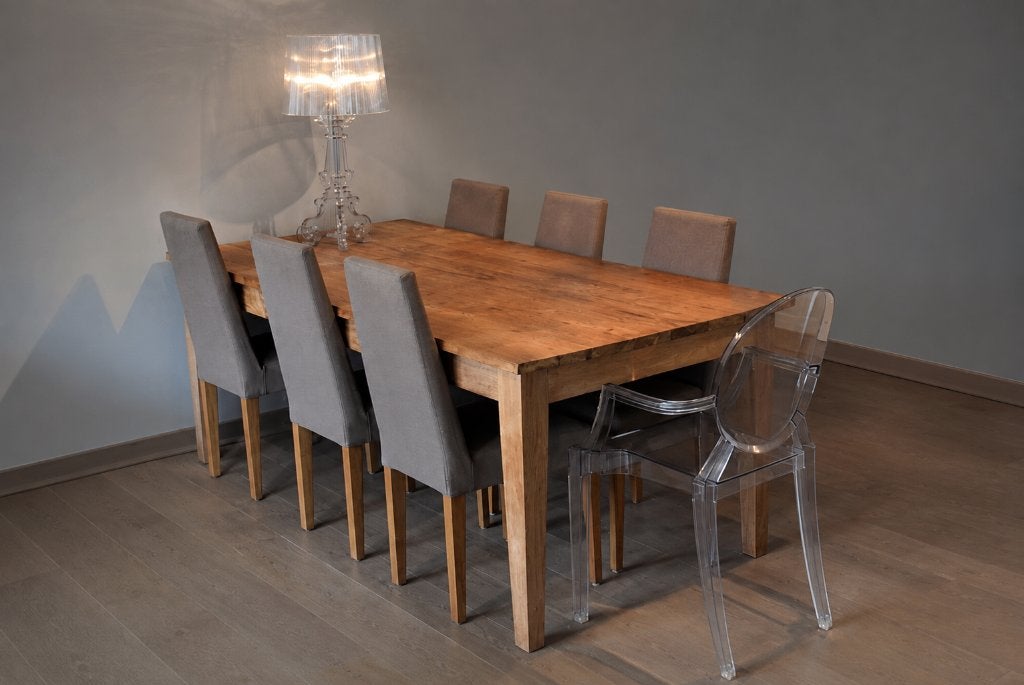 table à manger, Teck, Enlèvement, Utilisé, 50 à 100 cm