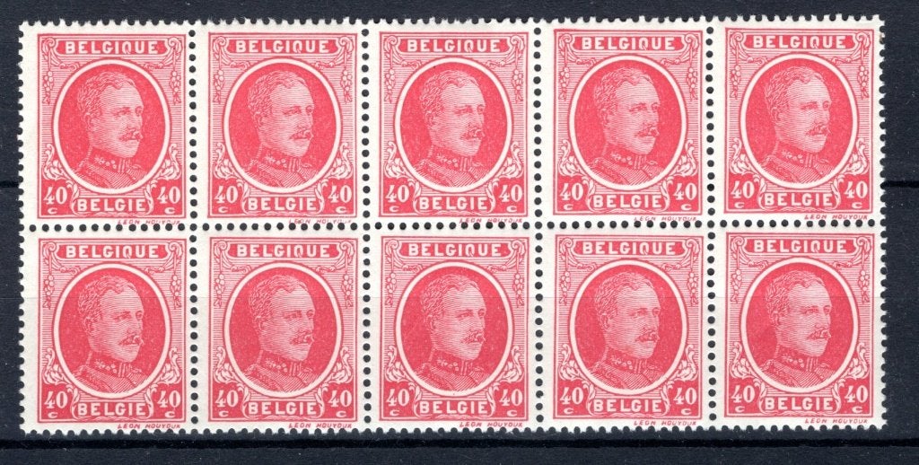 202 MNH 1922 - Z.M. Koning Albert 1 (10 stuks), Verzenden, Postfris, Postfris